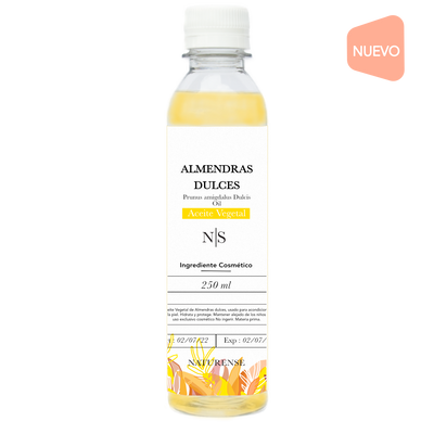 aceite de almendras dulces natural puro 