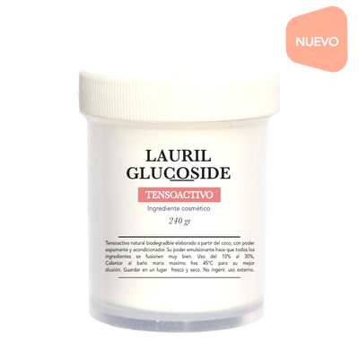 lauril glucosido tensoactivo biodegradable