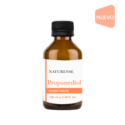 Propanediol es un humectante hidratante disolvente natural