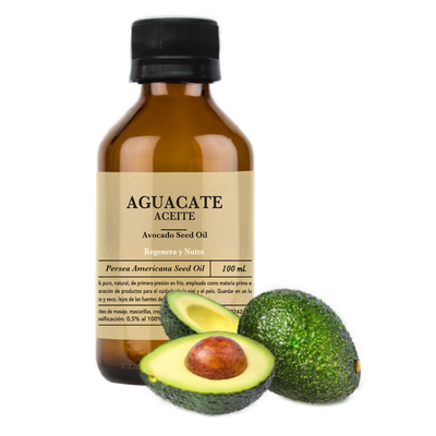 Aceite de aguacate para el pelo y la piel